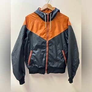 Vintage Nike 80s Windbreaker Full Zip Hooded Large